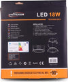 Pannello Led Slim 18 W Incasso Rotondo In Pvc Luce Caldo Freddo Naturale P205a-t Casa, arredamento e bricolage > Illuminazione da interno > Plafoniere per interno Trade Shop italia - Napoli, Commerciovirtuoso.it