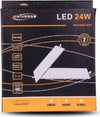Pannello-Led-Slim-24w-Incasso-Quadrato-Luce-Bianco-Caldo-Freddo-Naturale-P285aq