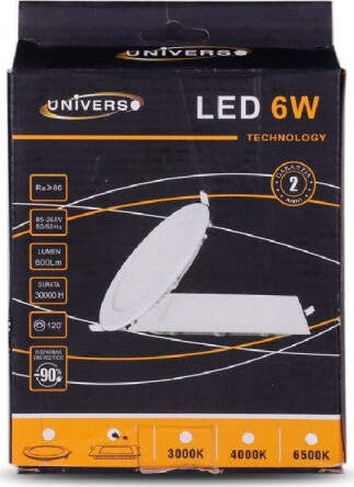 Pannello-Led-Slim-6w-Incasso-Quadrato-In-Pvc-Luce-Caldo-Freddo-Naturale-P105aq