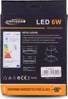 Pannello Led Slim 6w Incasso Rotondo In Pvc Luce Caldo Naturale Freddo P105at Casa, arredamento e bricolage > Illuminazione da interno > Plafoniere per interno Trade Shop italia - Napoli, Commerciovirtuoso.it