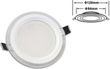 Pannello Led Slim Incasso Bordo In Vetro Tondo 9w Luce 6500k 3000k 4000k P-94et Casa, arredamento e bricolage > Illuminazione da interno > Faretti per interno Trade Shop italia - Napoli, Commerciovirtuoso.it