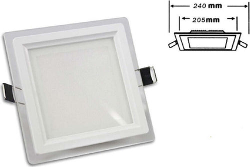 Pannello Led Slim Incasso Quadrato 24 Watt Luce 3000k 6500k 4000k 265v P-205eq Casa, arredamento e bricolage > Illuminazione da interno > Faretti per interno Trade Shop italia - Napoli, Commerciovirtuoso.it