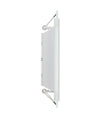 Pannello Led Slim Quadrato Incasso 24w Cornice Vetro Cct 3000k 4000k 6500k P205e-q3c