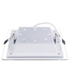 Pannello Led Slim Quadrato Incasso Cornice Vetro 18w Cct 3000k 6500k 4000k P165e-q3c
