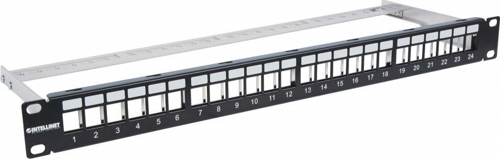 Pannello patch modulare senza frutti 24 posti Elettronica/Informatica/Accessori/Computer e server racks Scontolo.net - Potenza, Commerciovirtuoso.it