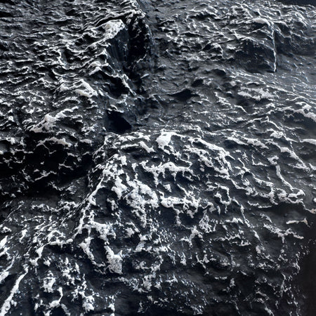 pannello di Rivestimento interno-esterno in PU effetto pietra nera EXTREME-REAL ed isolante 60x120cm