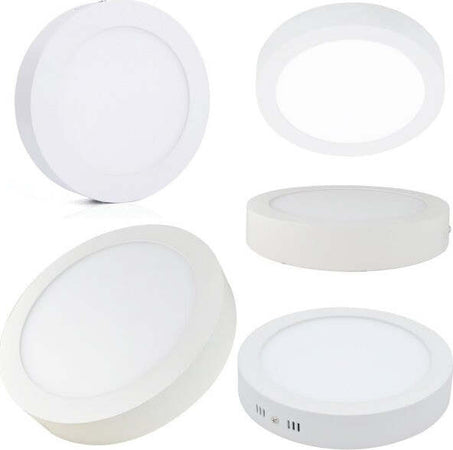 Pannello Plafoniera Faretto Faro Tondo A Led 6-12-18-24 Watt Freddo Caldo Illuminazione/Illuminazione per esterni/Proiettori Trade Shop italia - Napoli, Commerciovirtuoso.it