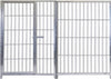 Pannello Recinzione con Porta Cuccioli Zincato a Caldo da 200xh120 Cm Fai da te/Prodotti per la costruzione/Materiali da costruzione/Pavimenti di legno e recinzioni/Materiali/Reti di acciaio zincato Ogomondo - Martina Franca, Commerciovirtuoso.it