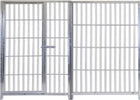 Pannello Recinzione con Porta Cuccioli Zincato a Caldo da 200xh120 Cm Fai da te/Prodotti per la costruzione/Materiali da costruzione/Pavimenti di legno e recinzioni/Materiali/Reti di acciaio zincato Ogomondo - Martina Franca, Commerciovirtuoso.it