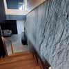 pannello rivoluzionario di Rivestimento interno-esterno in VERA PIETRA flessibile 280x122x0,3cm ANTRACITE Eternal Parquet