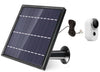 Pannello Solare Per Telecamera Wifi A Batteria Homcloud Snap11 (ip65) (nuovo Modello) Pannello Solare Per Telecamera E Dispositivi Smart Wi-fi A Batteria