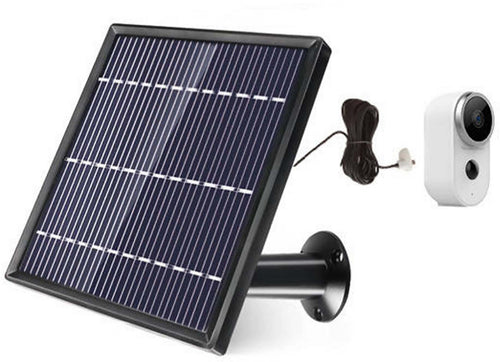 Pannello Solare Per Telecamera Wifi A Batteria Homcloud Snap11 (ip65) (nuovo Modello) Pannello Solare Per Telecamera E Dispositivi Smart Wi-fi A Batteria