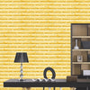 Pannello Spugna 3d Giallo Adesivo Pareti Sfondo Effetto Muro Mattoni 70x77cm Stickers e Adesivi Trade Shop italia - Napoli, Commerciovirtuoso.it