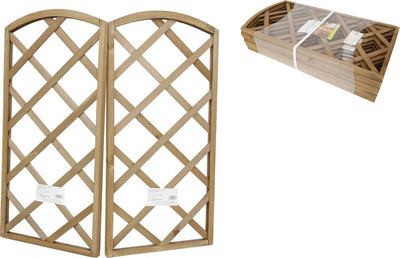 Pannello Traliccio Recinzione In Legno Naturale 60 X 30 Cm Rampicanti Giardino Articoli da Giardino > Arredo giardino > Prodotti Da Esterno Trade Shop italia - Napoli, Commerciovirtuoso.it