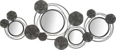 Pannello/Specchio-Dark-Round-Cm-117X5,5X49