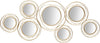 Pannello/Specchio-Gold-Round-Cm-124,5X4X53,5