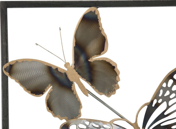 Pannelo In Ferro Farfalle Cm 31X2,5X90 Casa e cucina/Decorazioni per interni/Arte/Poster e stampe Led Mall Home - Napoli, Commerciovirtuoso.it