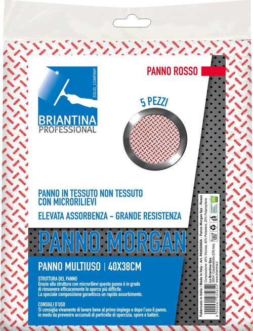 Panni-multiuso-professionali-Morgan-colore-rosso-40x38-cm-5-pezzi