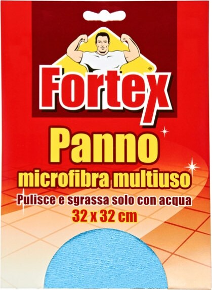 Panno in microfibra Europe - 210 gr - 32x32 cm - colori assortiti - Fortex Casa e cucina/Detergenti e prodotti per la pulizia/Strumenti di pulizia/Panni per pulizia Eurocartuccia - Pavullo, Commerciovirtuoso.it