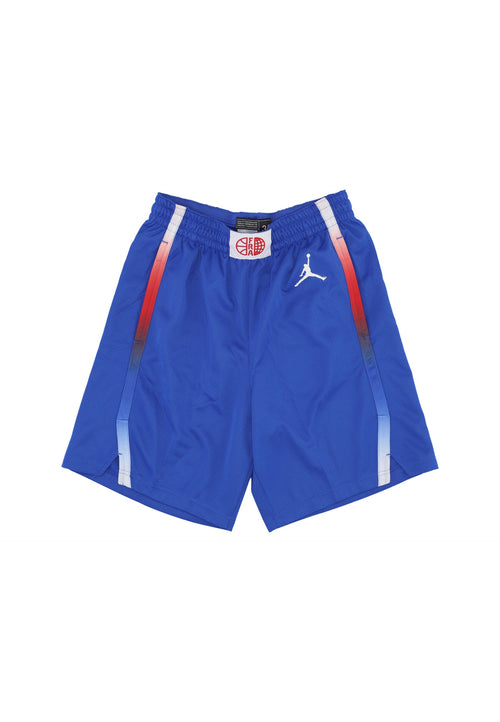 JORDAN Pantaloncino Basket Uomo Limited Road Basketball Short Team France Hyper Royal/white da uomo