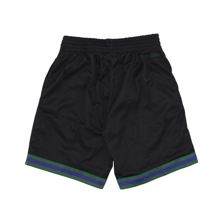 MITCHELL &amp; NESS Pantaloncino Basket Uomo Nba Big Face 7.0 Fashion Short Milbuc Black da uomo
