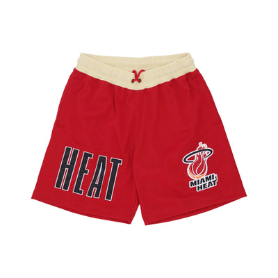 MITCHELL & NESS Pantaloncino Basket Uomo Nba Team Og 2.0 Fashion Short Vintage Logo Miahea Original Team Colors da uomo