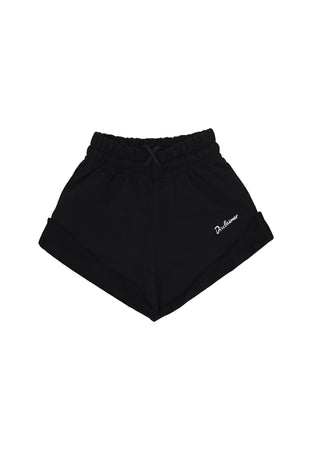 DISCLAIMER Pantaloncino Donna W Logo Short Black/st. White da donna