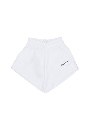 DISCLAIMER Pantaloncino Donna W Logo Short White/st. Black da donna