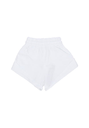 DISCLAIMER Pantaloncino Donna W Logo Short White/st. Black da donna