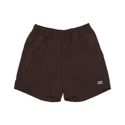 OBEY Pantaloncino Uomo Easy Eyes Nylon Short Java Brown da uomo