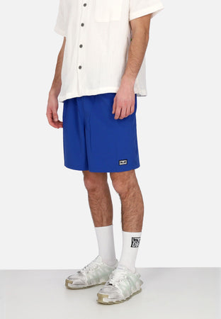 OBEY Pantaloncino Uomo Easy Eyes Nylon Short Surf Blue da uomo