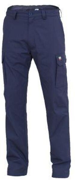 Pantalone Amsterdam Blu Pantalone Foderato Imbottito con Tascone