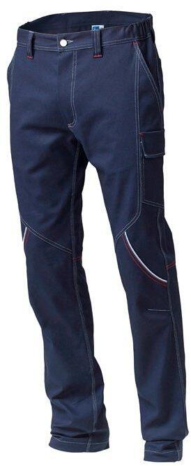 Pantalone Boston Blu Stretch Pantalone da Lavoro Elasticizzato Magazziniere Meccanico Elettricitsta Gommista