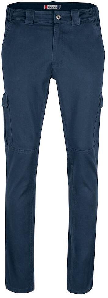 Pantalone Cargo Blu Tasconi Laterali Autista Magazziniere Officina