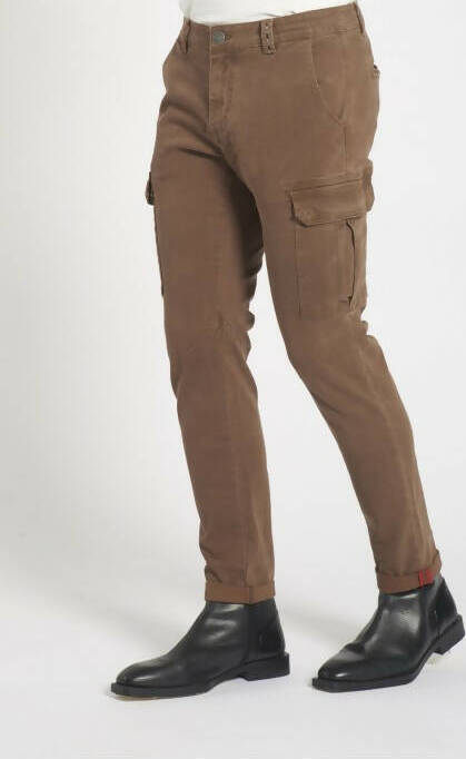 Pantalone Cargo Uomo Datch Pantaloni Casual Uomo Marroni Moda/Uomo/Abbigliamento/Pantaloni Sportast - Cimego, Commerciovirtuoso.it