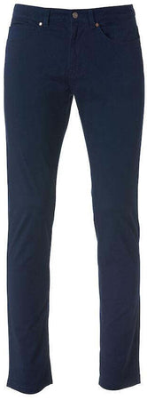 Pantalone Chino Blu Pantalone 5 Tasche Elasticizzato