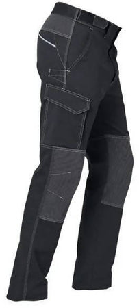 Pantalone Da Lavoro Uomo Siggi Montreal Multitasche Pantaloni Stretch Comodo Rinforzi Sulle Ginocchia Tasconi Pantalone Tecnico Rinforzato