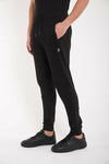 Pantalone Della Tuta Datch Uomo Nero Vita Elastica Moda/Uomo/Abbigliamento/Abbigliamento sportivo/Pantaloni sportivi/Pantaloni da ginnastica Sportast - Cimego, Commerciovirtuoso.it
