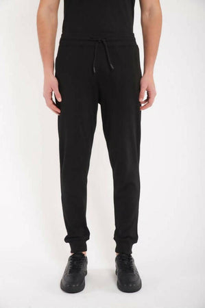 Pantalone Della Tuta Datch Uomo Nero Vita Elastica Moda/Uomo/Abbigliamento/Abbigliamento sportivo/Pantaloni sportivi/Pantaloni da ginnastica Sportast - Cimego, Commerciovirtuoso.it