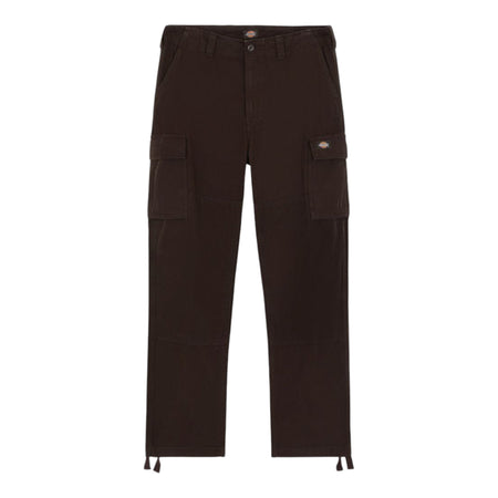 DICKIES pantalone dickies johnson cargo - dark brown da uomo