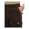 DICKIES pantalone dickies johnson cargo - dark brown da uomo