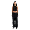 DRDENIM pantalone dr.denim hill pant - black da donna