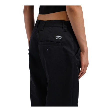 DRDENIM pantalone dr.denim hill pant - black da donna