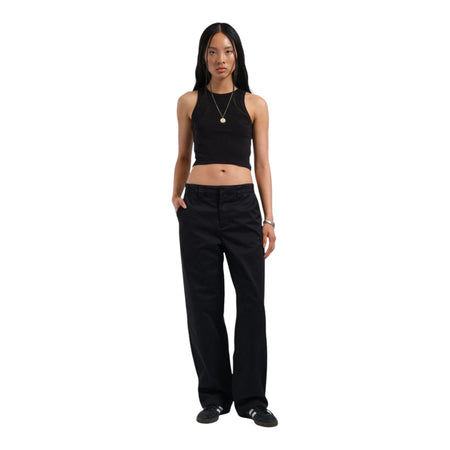 DRDENIM pantalone dr.denim hill pant - black da donna