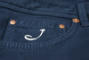 Pantalone uomo Jacob Cohen - Cotone Blu scuro Made in Italy
