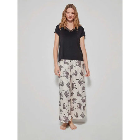 Pantalone Largo Gisela Stampato