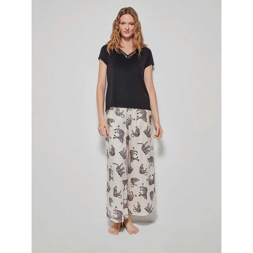 Pantalone Largo Gisela Stampato