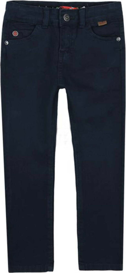 Pantalone Lungo Bambino Blu 5 Tasche Classico Estivo Pantaloni Bimbo Blu Scuro Navy in 98%Cotone pantalone bambino/ragazzo Piccole Canaglie - Tropea, Commerciovirtuoso.it