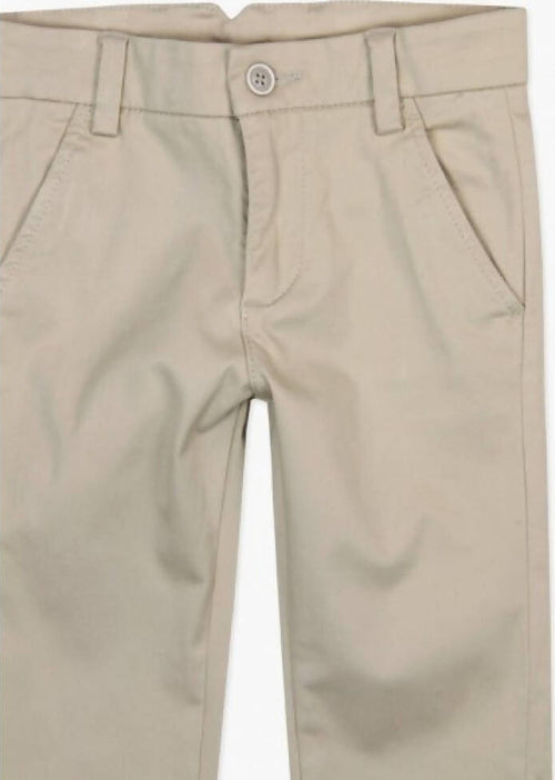 Pantalone Lungo Estivo Bambino Beige Pantaloni Bimbo Eleganti Estivi 4 Tasche con Passanti per Cintura Pantalone Classico pantalone bambino/ragazzo Piccole Canaglie - Tropea, Commerciovirtuoso.it