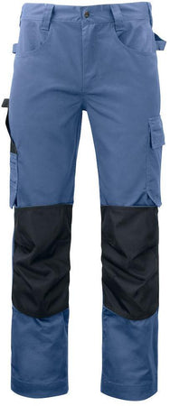 Pantalone Multitasche Avio Azzurro Projob Pantalone da Lavoro con Rinforzi sulle Ginocchia
